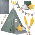 Tente tipi pour enfants nk - 406 nukido - vert
