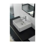 Scarabeo - teorema vasque / lavabo  poser et suspendu 46r
