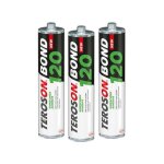 Teroson - lot 3 cartouches - loctite bond 120 colle mastic pare - brise