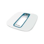 Terraillon pese personne 14119 lcd mix verre abs blanc bleu
