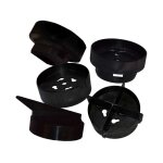 Terrateck - cloches pour perforateur de paillage thermo - perfo - dimensions 114 mm - type de cloches ...