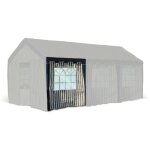 Terre jardin ? mur fen�tre tente de r�ception 2 x 2 m ? toile d�perlante en poly�thyl�ne ? fixation par ...