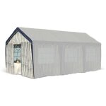 Terre jardin ? mur porte tente de r�ception 3 x 2, 8 m ? mur en poly�thyl�ne pour protection ? dimensions ...