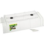 Tunnel de forage transparent 86x38x21 cm ? acclre la croissance et protge vos cultures