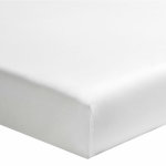 Drap housse blanc 100% coton biologique bonnet 30 cm 200x200