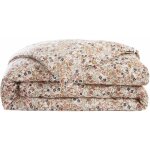 Terre de nuit - housse de couette gaze de coton imprim floral rose 240x220