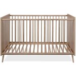 Terre de nuit - lit bébé à barreaux en bois clair imprimé cannage 70x140 - lt7085 Terre de nuit - lit bébé à barreaux en bois clair imprimé cannage 70x140 - lt7085