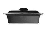 Terrine � p�t� en fonte 1, 3 l - vogue noire
