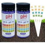 Test des bandelettes de ph, 200 bandes bandelettes de test ph du sol, ph bandelettes de test pour sol, ...