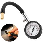 Testeur pression pneus manom�tre pneus voiture surveillance jauge pression pneus manom�tre avec tuyau ...