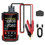 Soleil - testeur de résistance interne de batterie, Écran 3, 2 pouces, mesure kelvin à quatre fils avec ... Soleil - testeur de résistance interne de batterie, Écran 3, 2 pouces, mesure kelvin à quatre fils avec ...