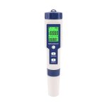 Testeur de sel de piscine, testeur de sel d'eau de mer numrique 5 en 1, kit de test tanche ip67