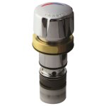 Tte pour alpa, 20 / 35s allong encastr avec bouton chrom pour 35190