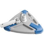 T�te d'aspiration de piscine � trois coins, nettoyeur de piscine, machine d'aspiration de la salet�, ...