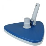 Linxor - tte de balai aspirant triangulaire bleu pour manche standard ou tlescopique