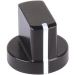 Tête de bouton olive mentor 5583. 6631 noir (ø x h) 24 mm x 19 mm 1 pc(s) Tête de bouton olive mentor 5583. 6631 noir (ø x h) 24 mm x 19 mm 1 pc(s)