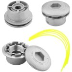 Tte de dbroussailleuse universelle, tte de coupe - bordure aluminium  fil accessoire de dbroussailleuse ...