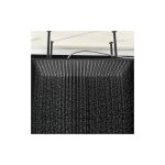 Tete de douche noir plafond - douche economie d'eau, pommeau de douche carr� 40cm80cm, tete de douche ...