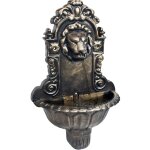 Le poisson qui jardine - tête de lion fontaine : décoration murale extérieure, aspect cuivre - cuivre ... Le poisson qui jardine - tête de lion fontaine : décoration murale extérieure, aspect cuivre - cuivre ...