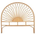 Vente - unique - tête de lit 140 cm - rotin - naturel - solia Vente - unique - tête de lit 140 cm - rotin - naturel - solia