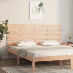 T�te de lit 150x3x80 cm bois massif de pin