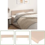 T�tes de lit 2 pcs cappuccino 90x5x78 / 88 cm similicuir - t�te de lit - t�te de lit capitonn�e - t�te ...