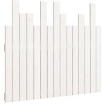 Tte de lit accessoire couchage chambre  coucher meuble murale style palette 95, 5 x 3 x 80 cm bois ...