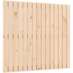 T�te de lit accessoire couchage chambre � coucher meuble murale style palette 95, 5 x 3 x 90 cm bois ...