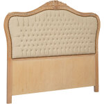 Tte de lit capitonne tissu 171x153x6 tte de lit rembourre double matelass baroque couverture pour ...