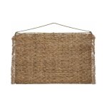 T�te de lit en jacinthe 'origines' 178cm beige