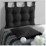 T�te de lit � pattes - 45 x 70 cm - diff�rents coloris - noir