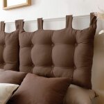 T�te de lit � pattes - 45 x 70 cm - diff�rents coloris - taupe
