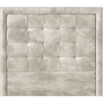 T�te de lit rembourr�e en velours amira 105 lit - nagore - 05
