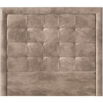 T�te de lit rembourr�e en velours amira lit 160 - nagore - 06