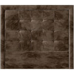T�te de lit rembourr�e en velours amira lit 160 - nagore - 07