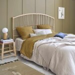 Tête de lit en rotin naturel 180 cm Tête de lit en rotin naturel 180 cm