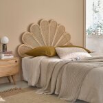 Tête de lit en rotin et cannage 140 cm Tête de lit en rotin et cannage 140 cm