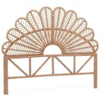 Sweeek - t�te de lit en rotin naturel. anggun 160 cm