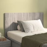 Tte de lit sonoma gris 120x1, 5x80 cm bois d'ingnierie - vidaxl