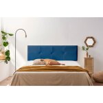 Tte de lit tapise altea simili cuir 100x50x5 cm moonia