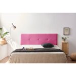 Tte de lit tapise napoli simili cuir 145x50x5 cm moonia