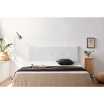 T�te de lit tapis�e napoli simili cuir 170x50x5 cm moonia