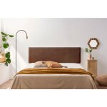Tête de lit tapisée nova simili cuir 130x50x5 cm moonia Tête de lit tapisée nova simili cuir 130x50x5 cm moonia
