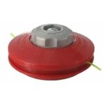 T�te pro 2 fils nylon tecomec - adaptateur m7 x 1, 00 mg � d�roulement manuel