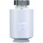 T�te de radiateur intelligente, vanne thermostat connect�e programmable, thermostat de radiateur �lectrique ...