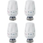 Tte de radiateur, tte de vanne de radiateur 4 pices, vanne de radiateur thermostatique m30 x 1, 5, ...