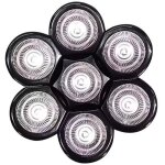 Tte rasoir 7 ttes faciles  installer, rasoir lectrique flottant barbe tondeuse  cheveux - ahlsen ...