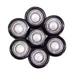 Tte rasoir 7 ttes faciles  installer, rasoir lectrique flottant barbe tondeuse  cheveux - ahlsen ...