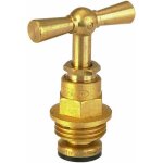 T�te de robinet potence 3 / 4' en laiton brut avec joint ? filetage 20x27 ? installation facile pour ...