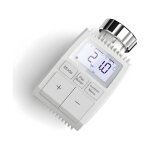 Tête thermostatique connectée zigbee universelle avec ecran lcd - silamp Tête thermostatique connectée zigbee universelle avec ecran lcd - silamp